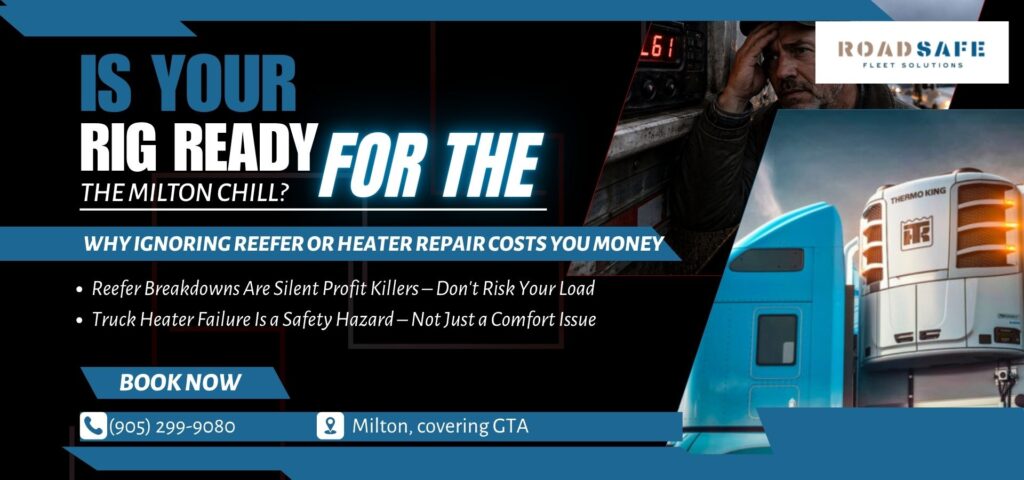 Is Your Rig Ready for the Milton Chill Why Ignoring Reefer or Heater Repair Costs You Money