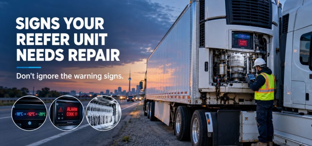 Signs Your Reefer Unit Needs Repair — Before It Breaks Down in Transit